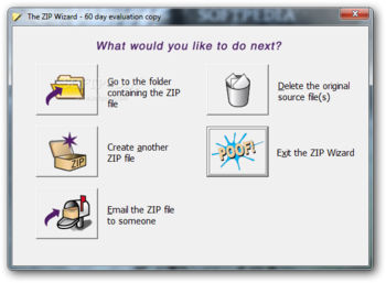 The ZIP Wizard screenshot 4