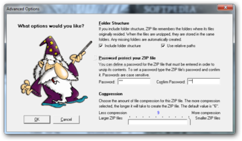 The ZIP Wizard screenshot 6