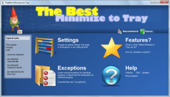 TheBest Minimize to Tray screenshot