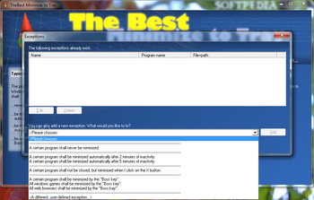 TheBest Minimize to Tray screenshot 2