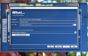 TheBest Minimize to Tray screenshot 3