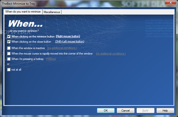 TheBest Minimize to Tray screenshot 4