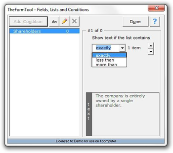 TheFormTool screenshot