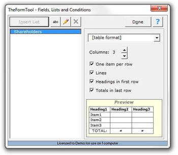 TheFormTool screenshot 3