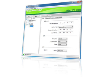 TheGreenBow VPN Client screenshot