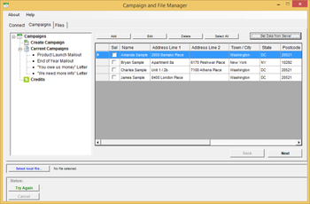 TheMailMonster.com Campaign Manager screenshot 3