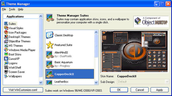 Theme Manager screenshot