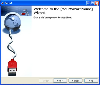 Themed .NET Wizard screenshot 2