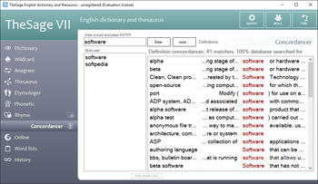 TheSage English Dictionary and Thesaurus screenshot 8