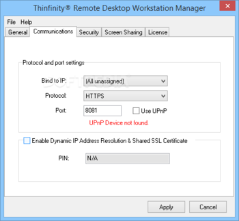 Thinfinity Remote Desktop Workstation screenshot 11