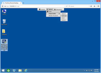 Thinfinity Remote Desktop Workstation screenshot 3