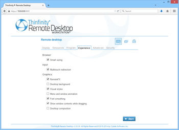 Thinfinity Remote Desktop Workstation screenshot 8