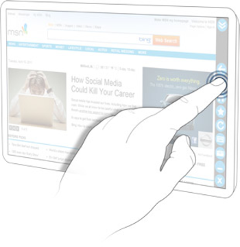 Thinix TabletBrowser screenshot