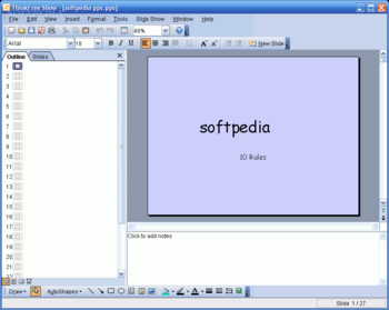 ThinkFree Office, Portable Edition screenshot 3