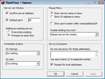 ThinkProxy screenshot