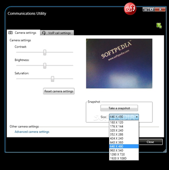 ThinkVantage Communications Utility screenshot