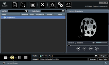 ThinkVD DVD Ripper Platinum screenshot