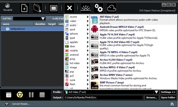 ThinkVD DVD Ripper Platinum screenshot 2