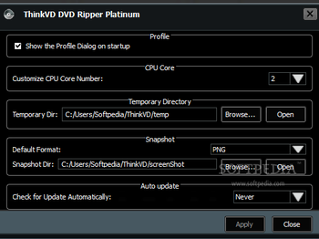 ThinkVD DVD Ripper Platinum screenshot 3