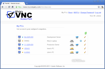 ThinVNC Access Point screenshot 2