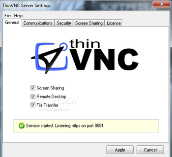 ThinVNC screenshot 3