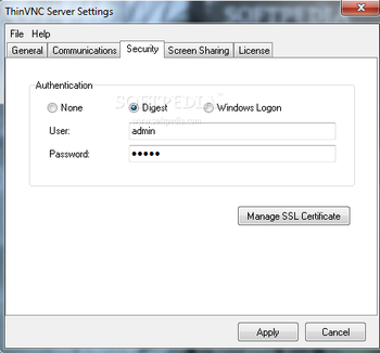 ThinVNC screenshot 5