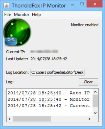 ThorroldFox IP Monitor screenshot 1