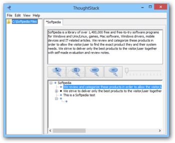 ThoughtStack screenshot