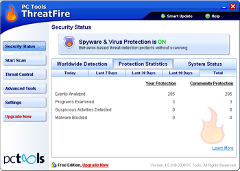 ThreatFire (formerly Cyberhawk) screenshot 2