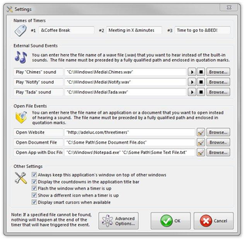 Three Timers screenshot