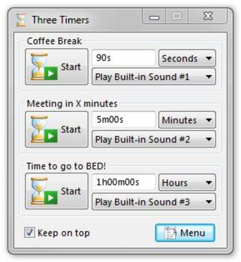 Three Timers screenshot 2