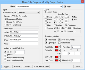 ThreeDify Excel Grapher screenshot 5