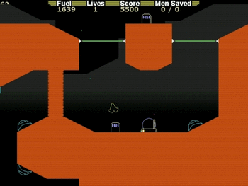 Thrust Deluxe screenshot