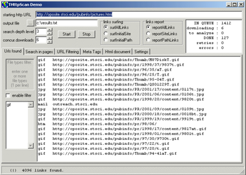 THttpScan screenshot 2
