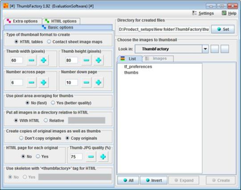 ThumbFactory screenshot