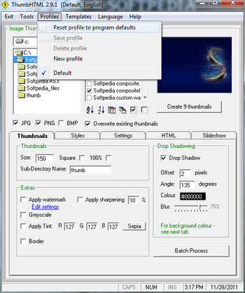ThumbHTML screenshot 3