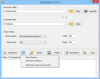 ThumbNailer screenshot 2