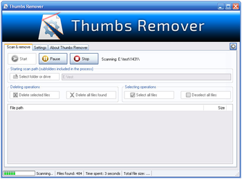 Thumbs Remover screenshot