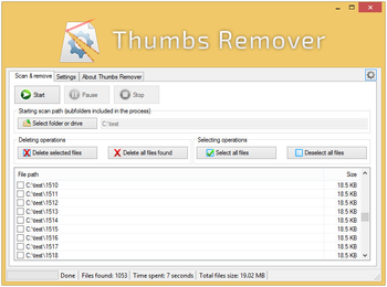 Thumbs Remover screenshot 3