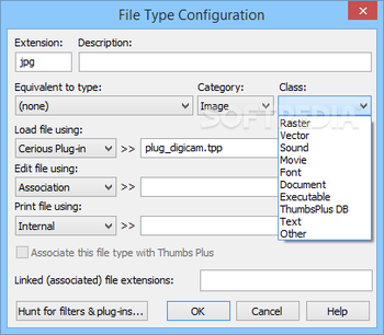 ThumbsPlus Digicam Raw Plug-in screenshot