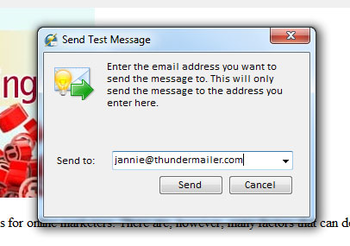 Thunder Mailer screenshot 6