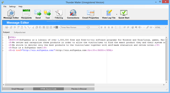 Thunder Mailer screenshot 2