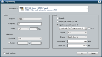 ThunderSoft Flash to MPEG Converter screenshot 6