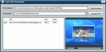 ThunderSoft Flash to MPEG Converter screenshot 8