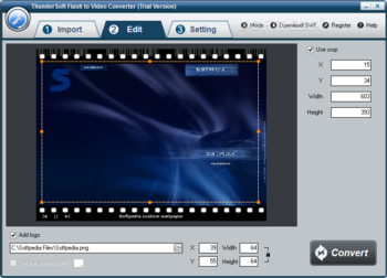 ThunderSoft Flash to Video Converter screenshot 2