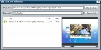 ThunderSoft Flash to Video Converter screenshot 5