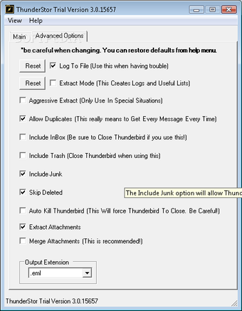 ThunderStor screenshot 2