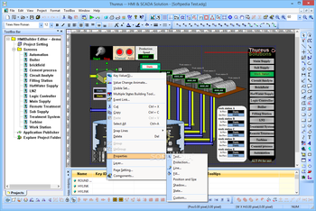 Thureus HMIBuilder screenshot 2