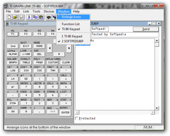 TI-Graph Link 86 screenshot 5