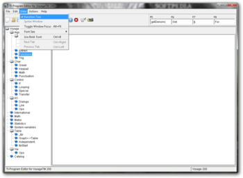 TI-Program Editor for Voyage 200 screenshot 3